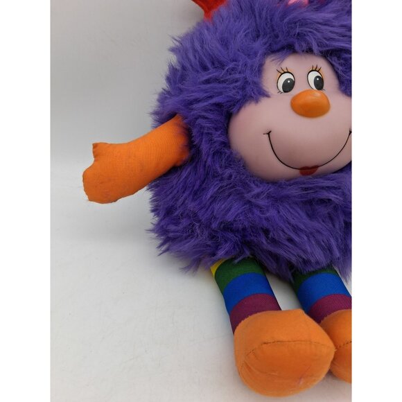 Rainbow Brite Rare Vintage 1983 "POSIE" 13" Purple Sprite Plush Doll Hallmark - Picture 3 of 12